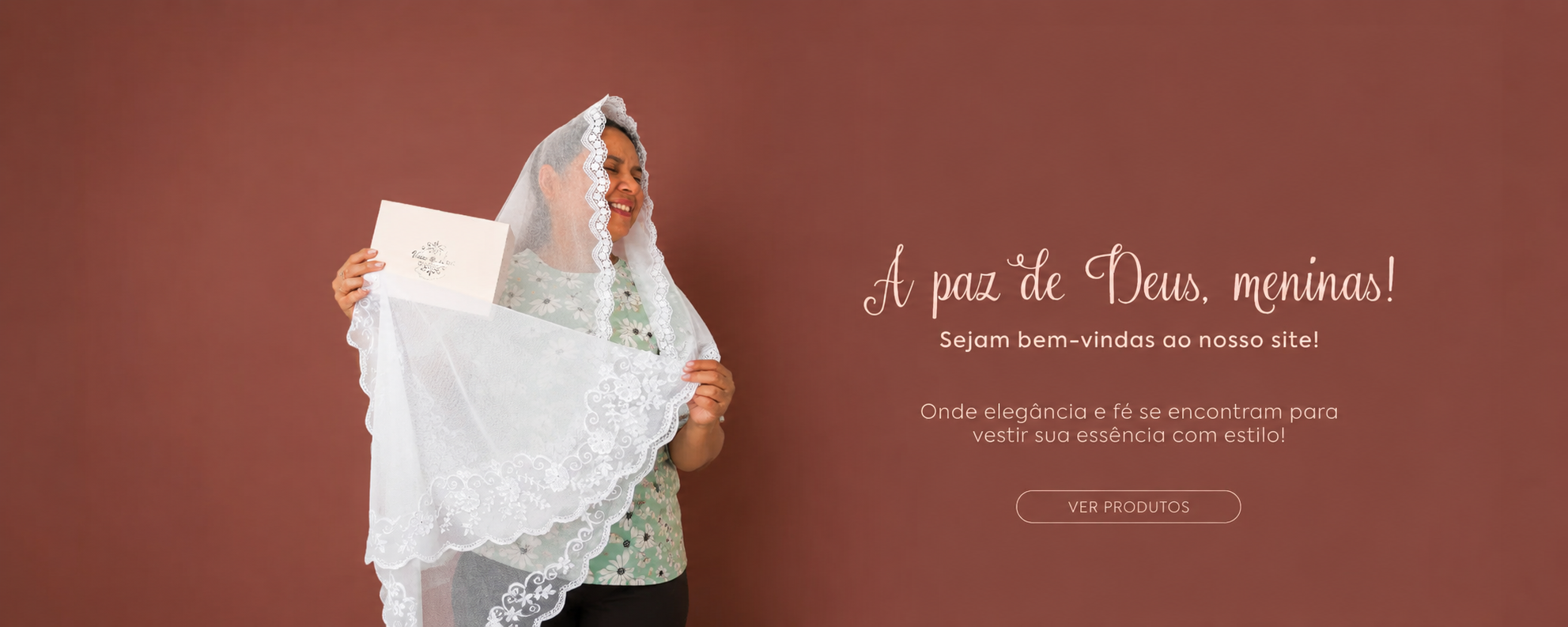 Ganhe um porta-véu personalizado na compra de qualquer véu
